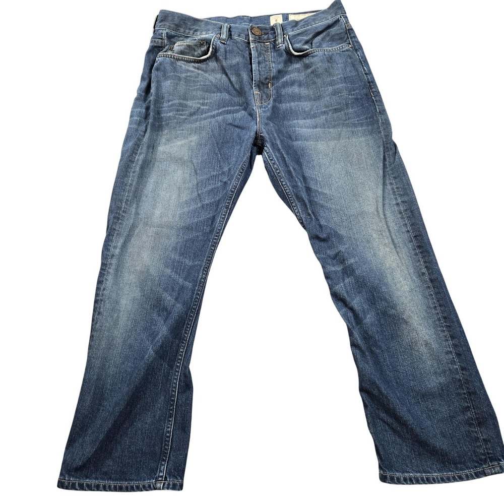 AllSaints Spitalfields Jeans Mens 30x23 (tag 30) Blue Fife Higgins Straight